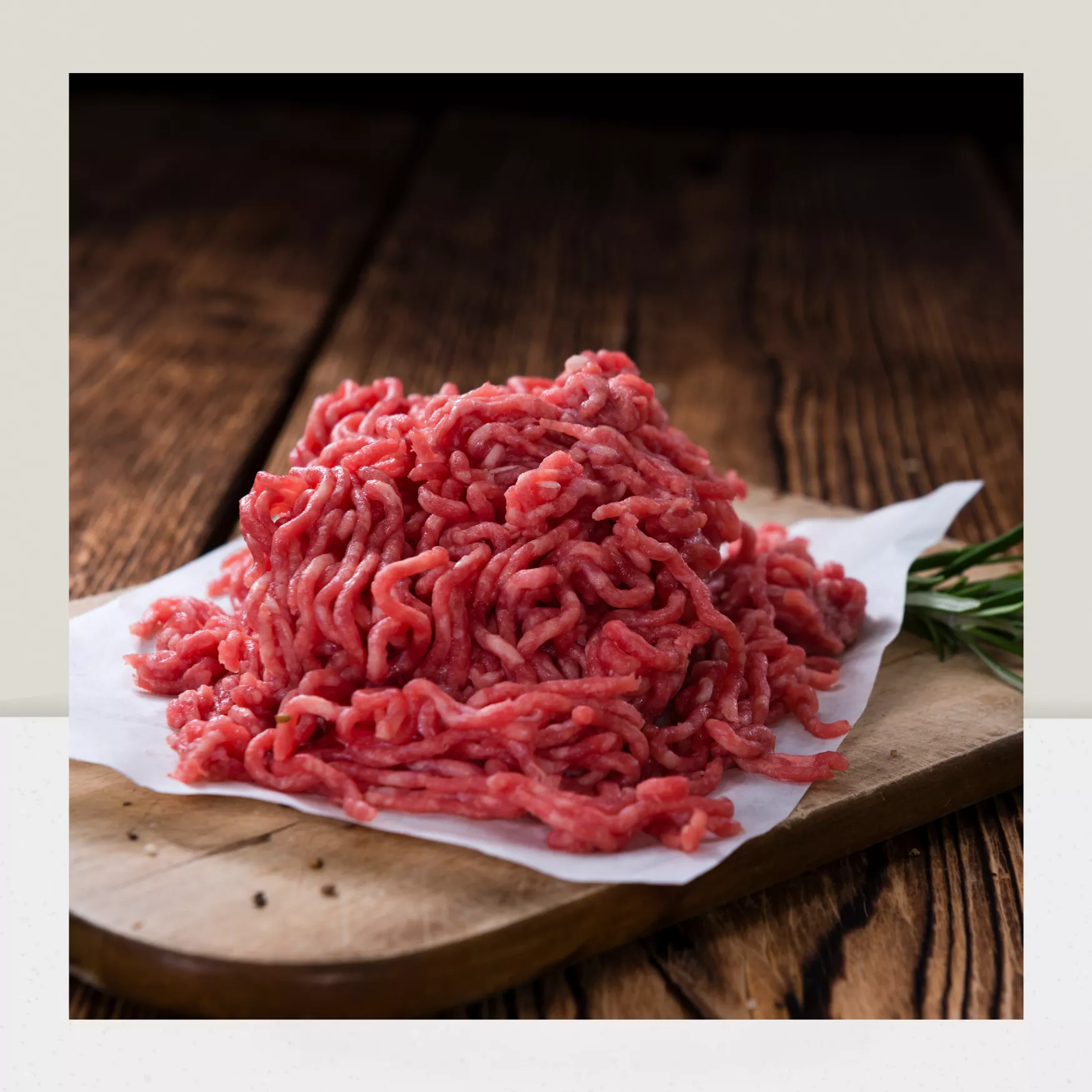 SUR COMMANDE - Viande hachée de Boeuf ~ 500gr