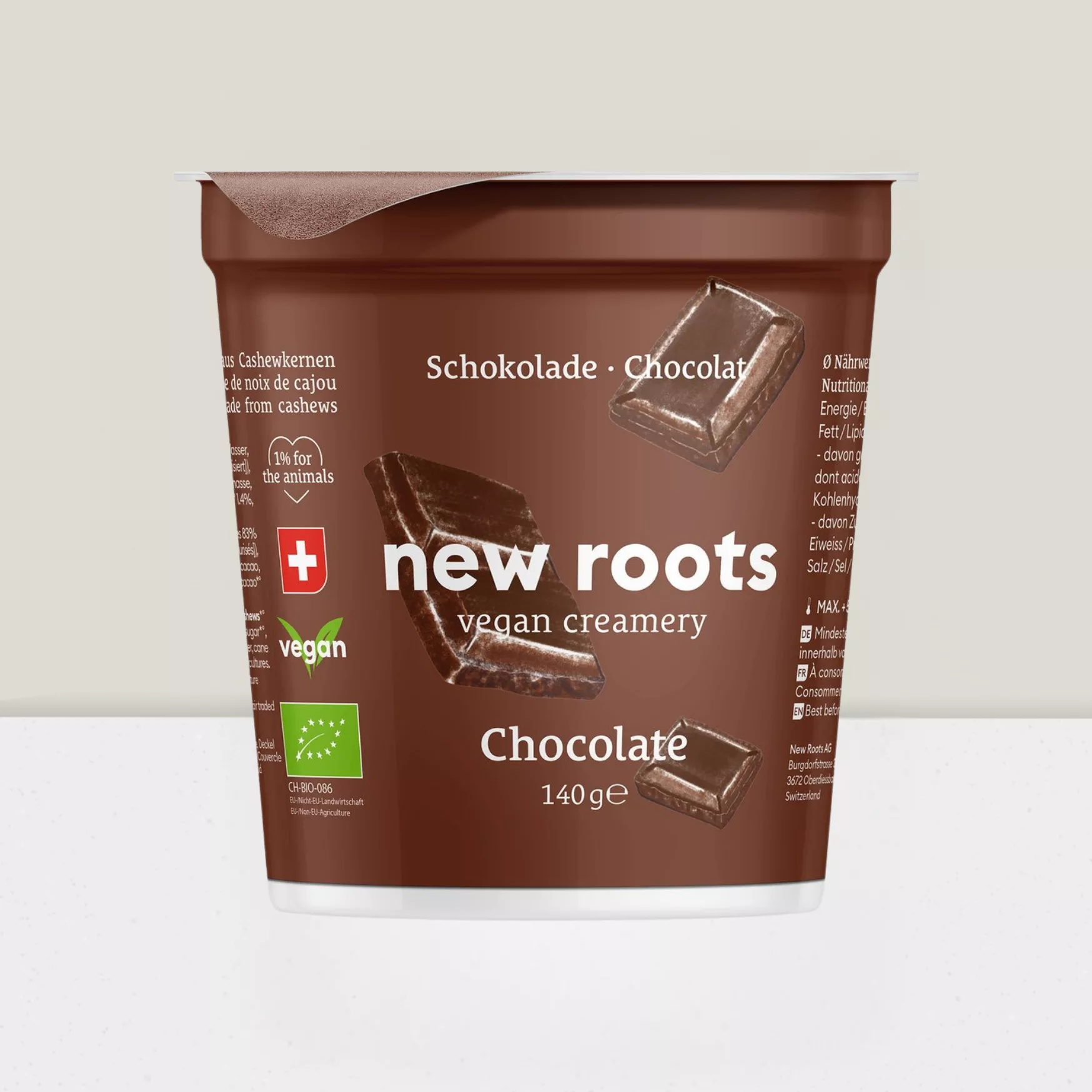 Yogourt végétal - Chocolat - 140g