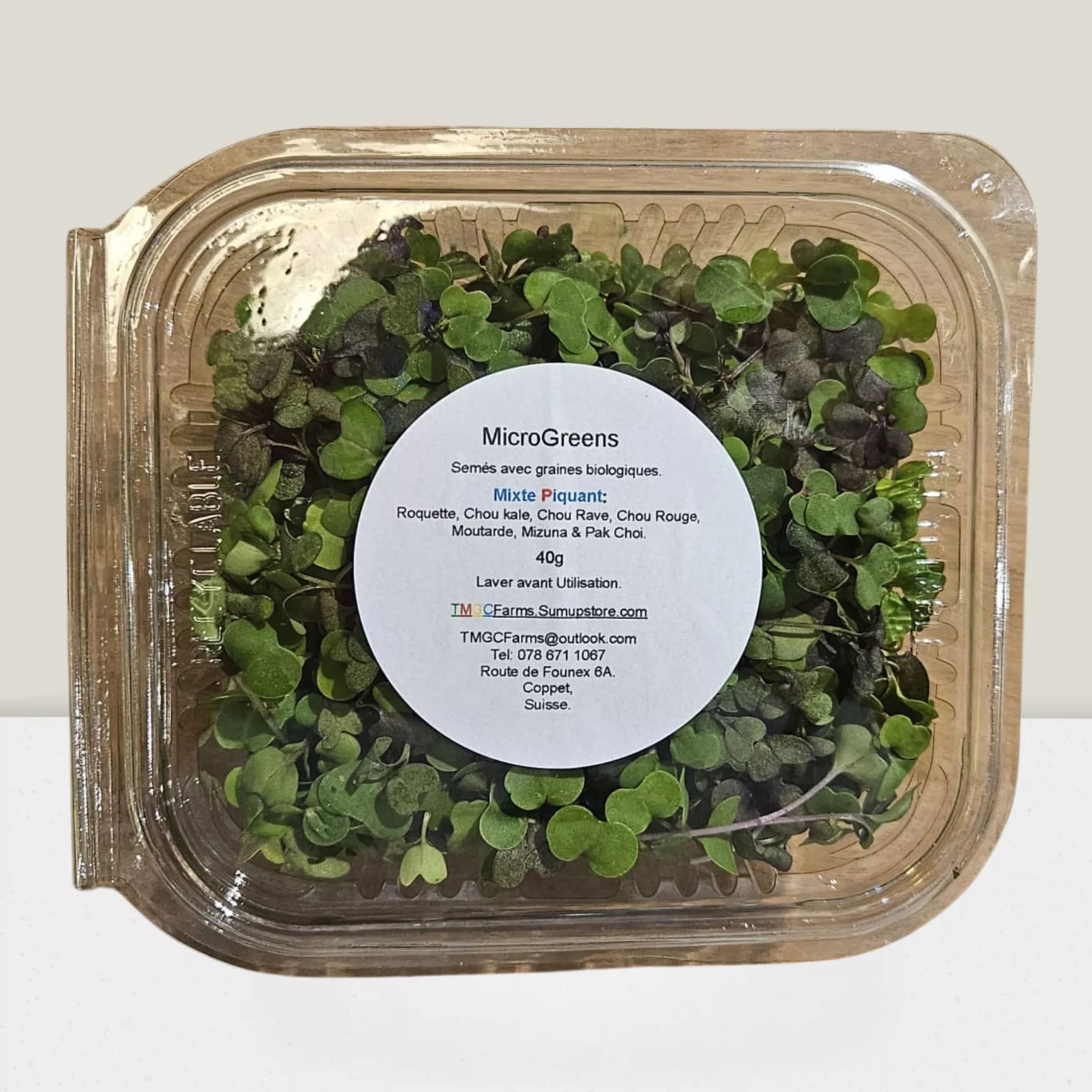 Salade de Jeunes Pousses - 40gr