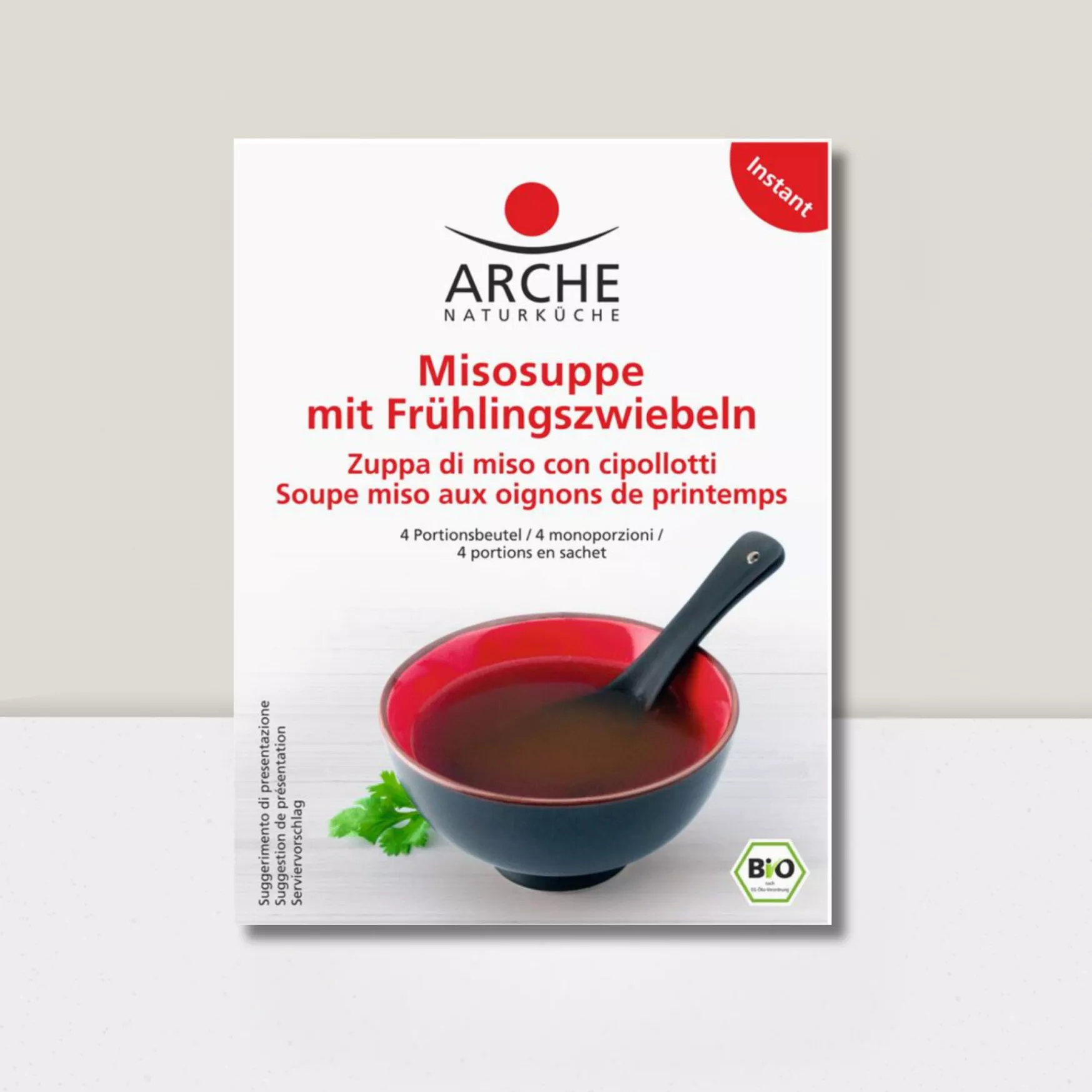 soupe miso aux oignons de printemps