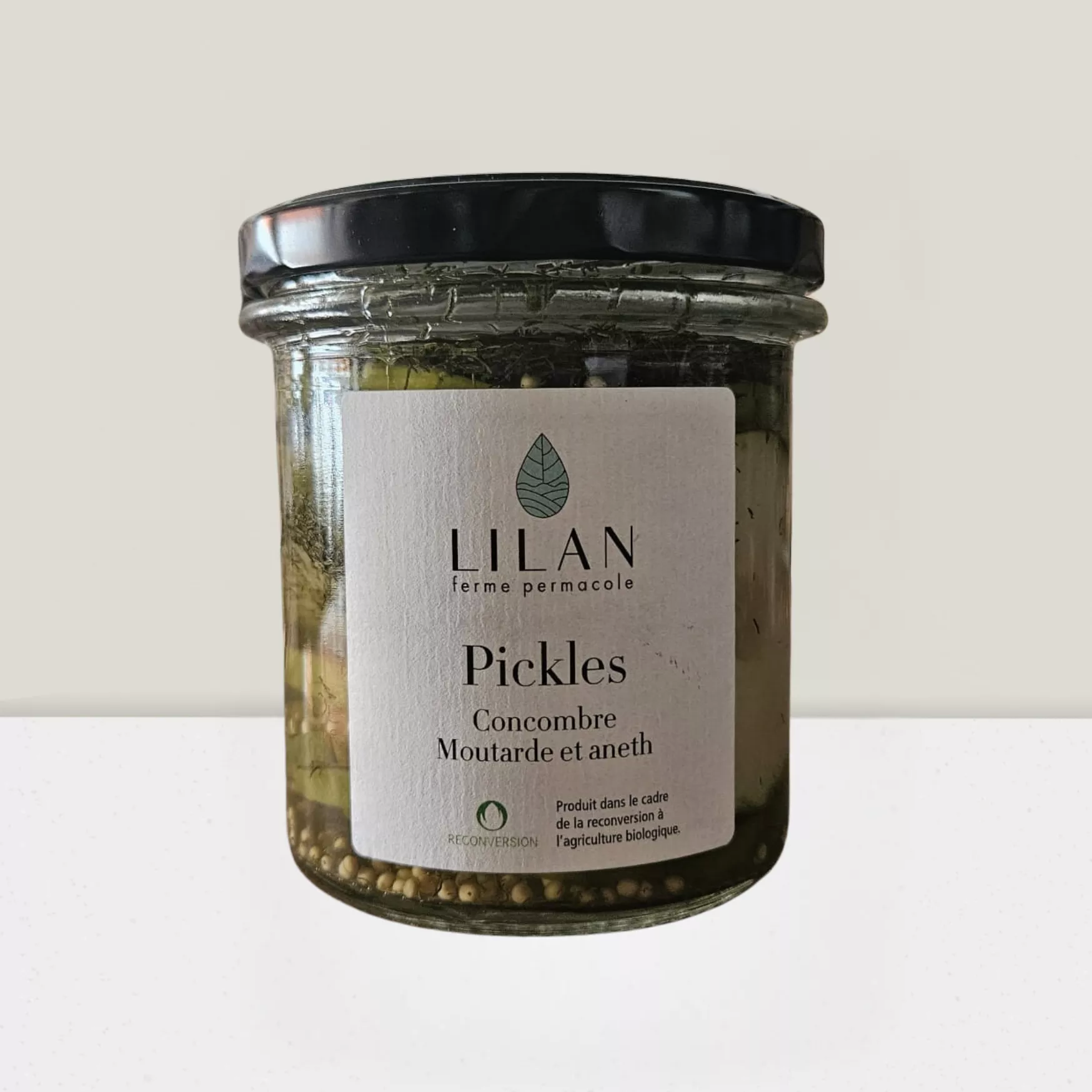 Pickles concombre moutarde aneth
