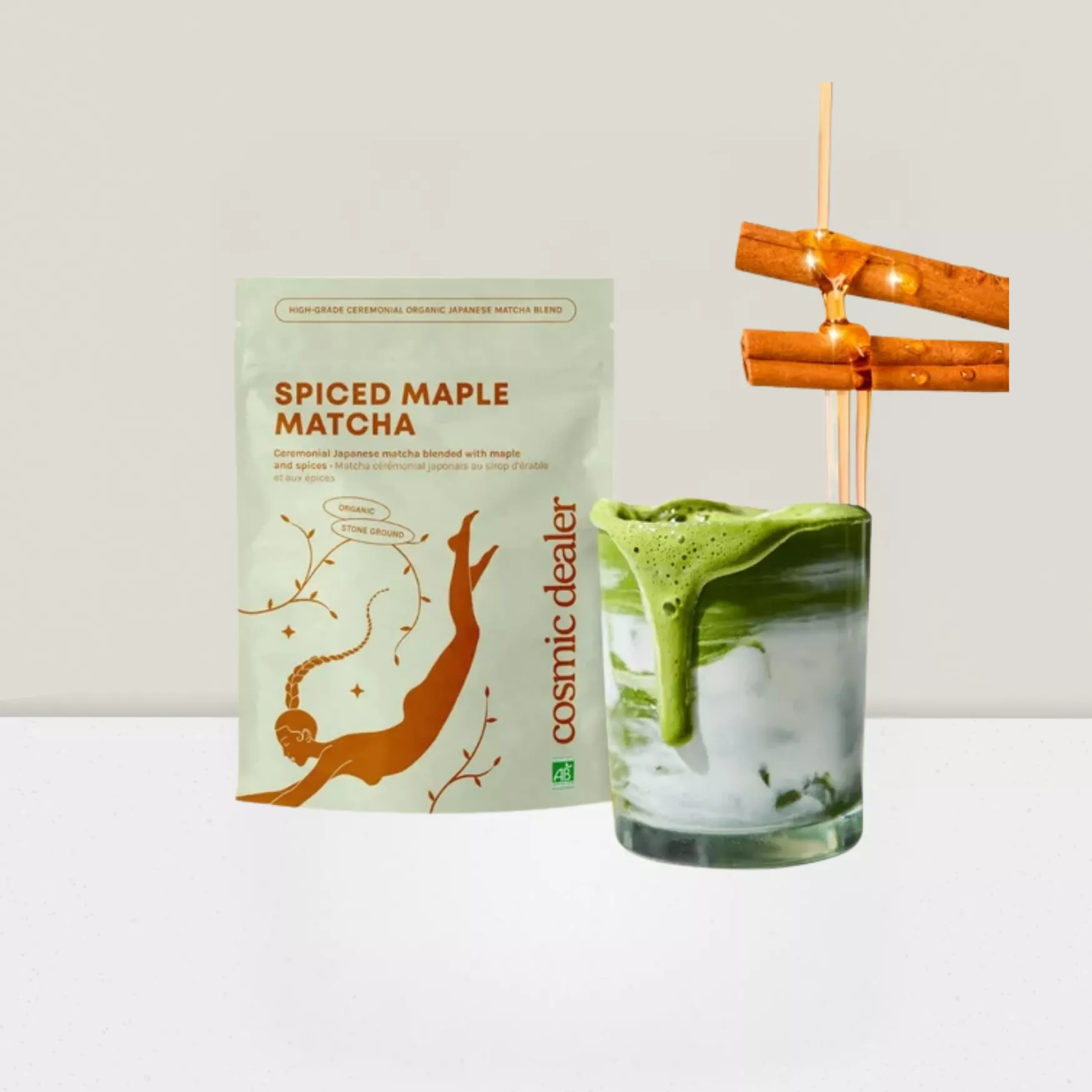 matcha_sirop_d_erable_epices_cosmic_dealer