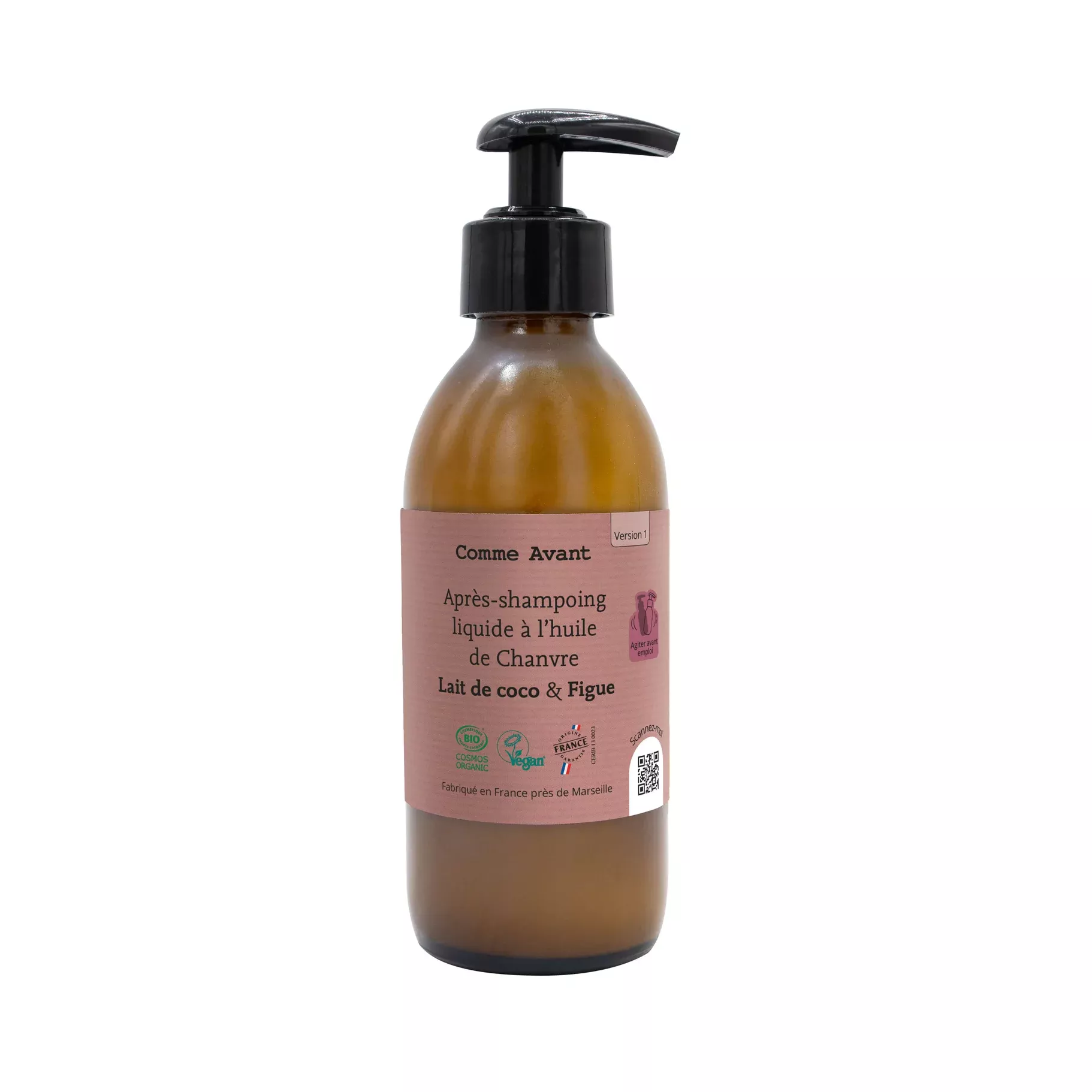 Après - shampoing liquide figue & lait de coco - 200ml