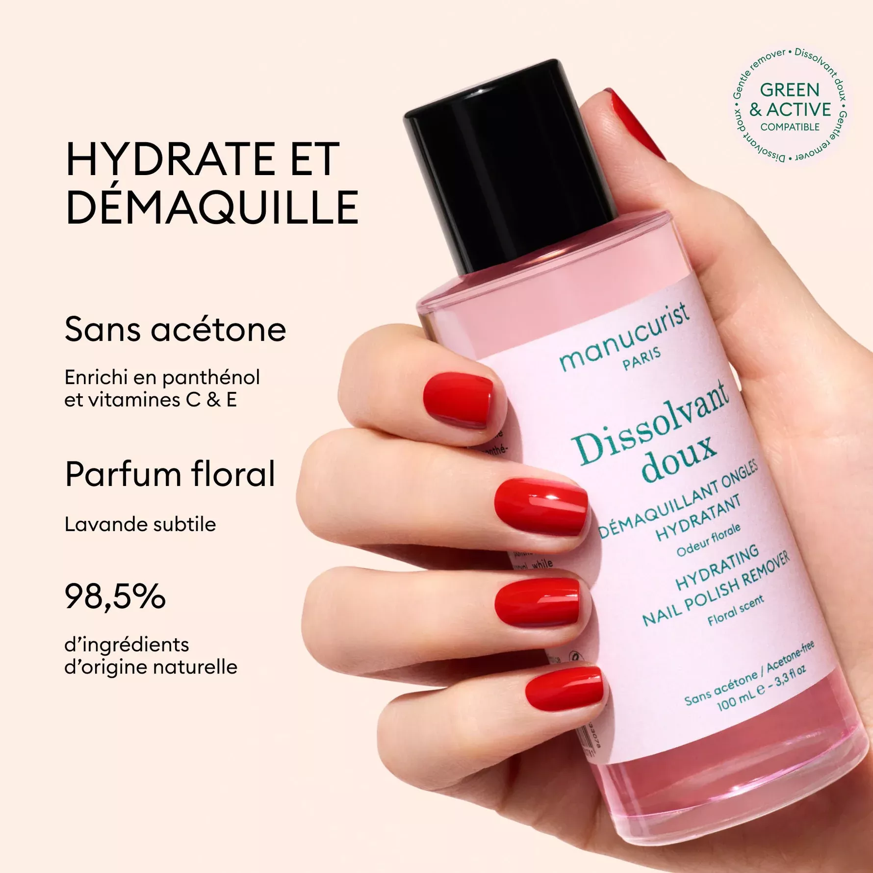 Dissolvant doux 100ml
