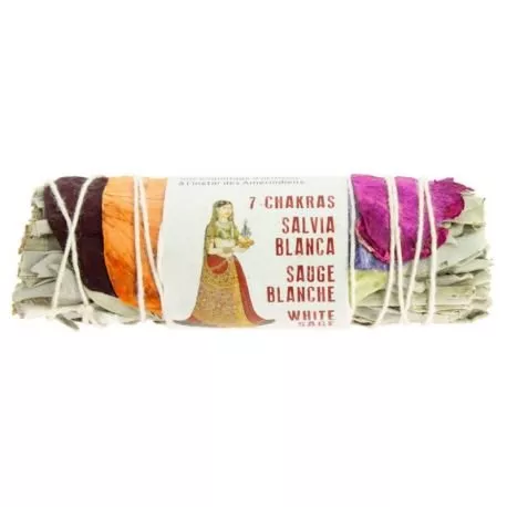 Sauge Blanche de Californie 7 chakras - Encens Naturel