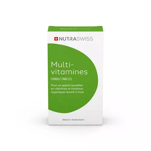 Multi-Vitamines Famille - 80capsules - goût pêche