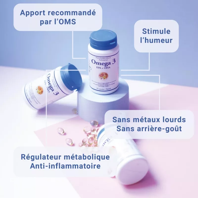 Oméga 3 - 90 capsules